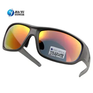 Xiamen Manufacture Custom Outdoor Classic Mirrored Lenses Polarized Sport Cycling Sunglasses